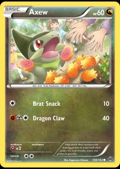 Axew #108/162 — BREAKthrough