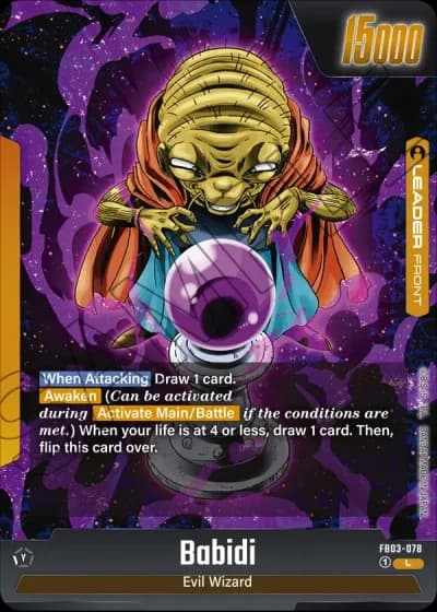 Babidi  FB03-078 — Raging Roar (FB03)