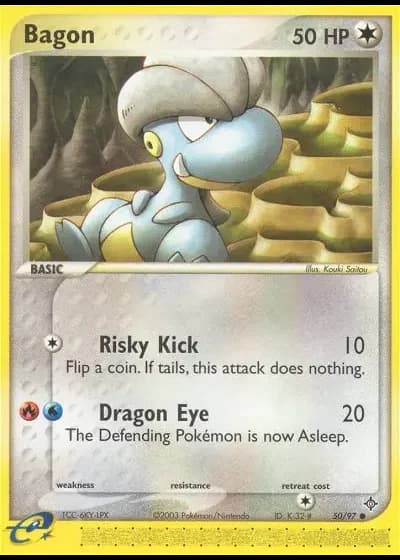 Bagon #50/97 — Dragon