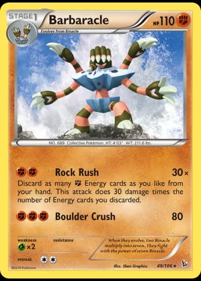 Barbaracle #49/106 — Flashfire
