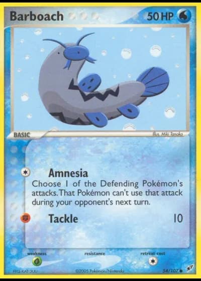 Barboach #54/107 — Deoxys