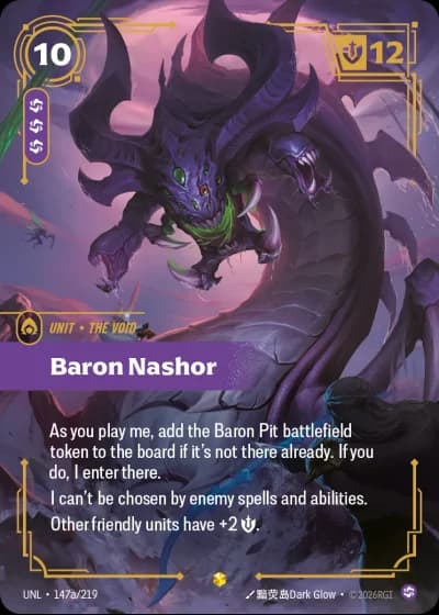Baron Nashor #147a/308 — Unleashed