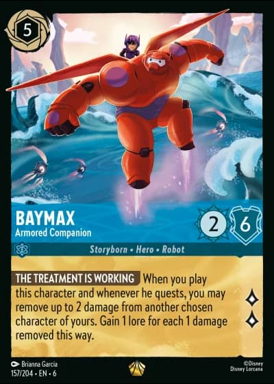 Baymax - Armored Companion #157/204 — Azurite Sea