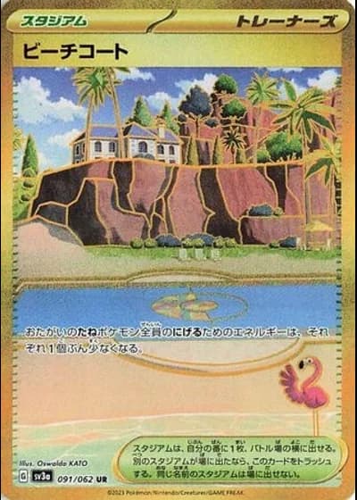 Beach Court #91/62 — Raging Surf