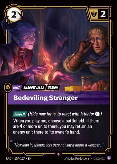 Bedeviling Stranger #107/189 — Radiance