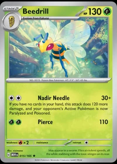 Beedrill #015/165 — 151