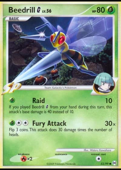 Beedrill #53/99 — Arceus