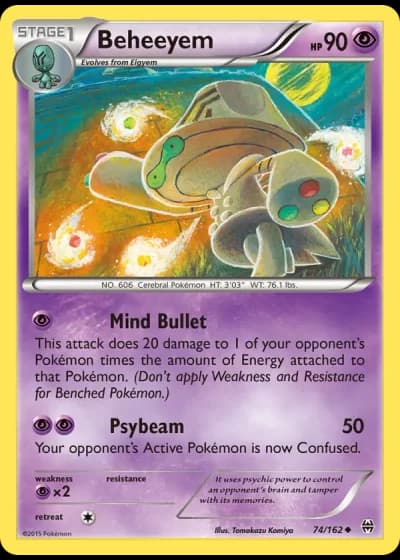 Beheeyem #74/162 — BREAKthrough