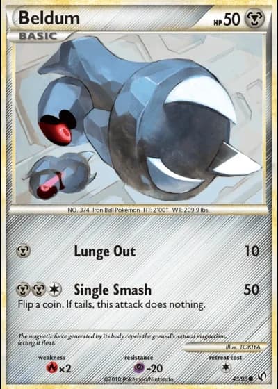 Beldum #43/90 — Undaunted