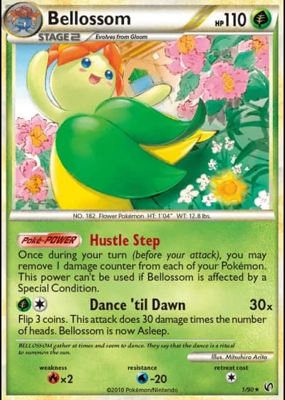 Bellossom #1/90 — Undaunted