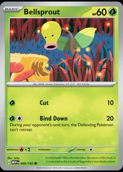Bellsprout #069/165 — 151