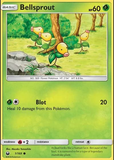 Bellsprout #1/168 — Celestial Storm