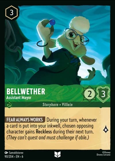Bellwether - Assistant Mayor #90/204 — Azurite Sea