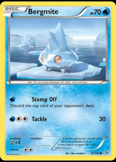 Bergmite #30/106 — Flashfire