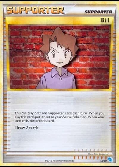 Bill #18/30 — HS trainer Kit (Gyarados)
