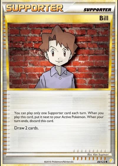 Bill #89/123 — HeartGold SoulSilver