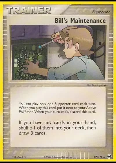 Bill's Maintenance #87/112 — FireRed & LeafGreen