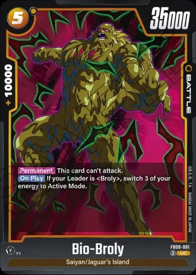 Bio-Broly  FB08-081 — Saiyan's Pride (FB08)