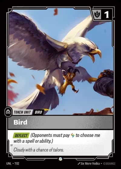 Bird T02/308 — Unleashed