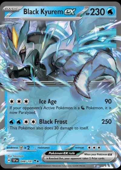 Black Kyurem ex #048/191 — Surging Sparks