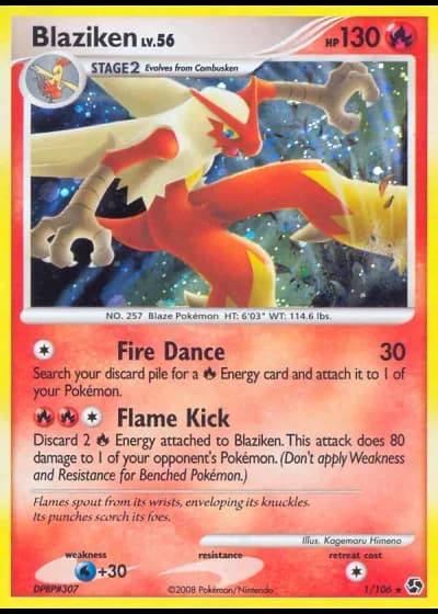 Blaziken #1/106 — Incontri Leggendari