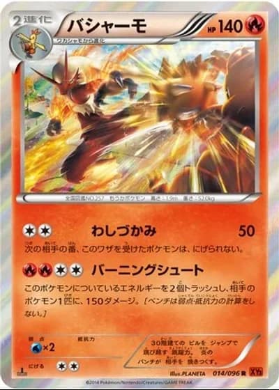 Blaziken #14/96 — Rising Fist