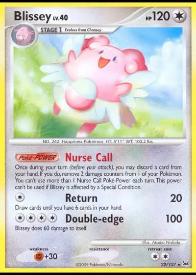 Blissey #22/127 — Platinum