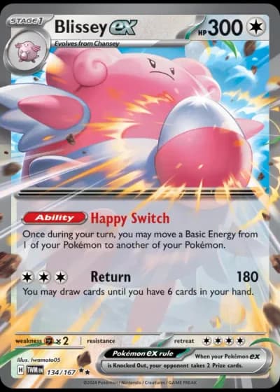 Blissey ex #134/167 — Twilight Masquerade