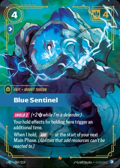 Blue Sentinel #087/308 — Unleashed