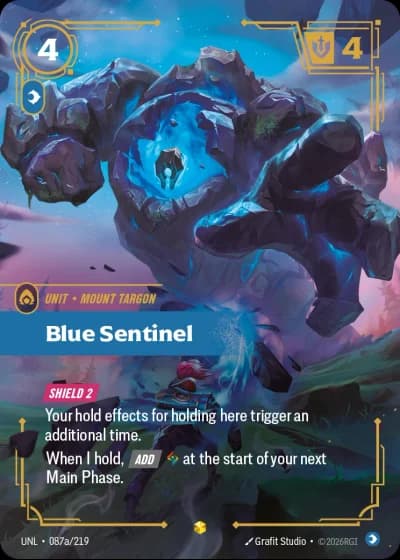 Blue Sentinel #087a/308 — Unleashed