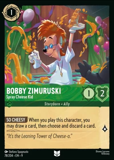 Bobby Zimuruski - Spray Cheese Kid #78/204 — Fabled
