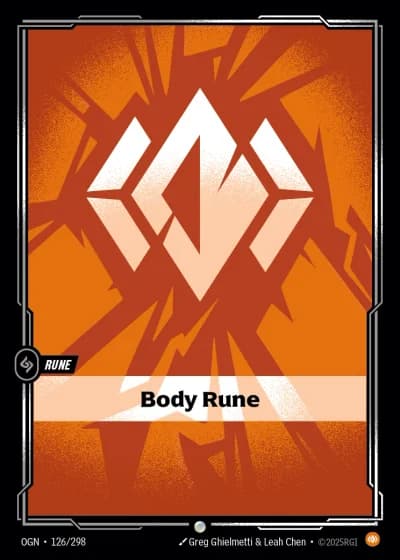 Body Rune #126/352 — Origins