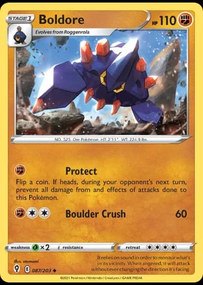 Boldore #87/203 — Evolving Skies