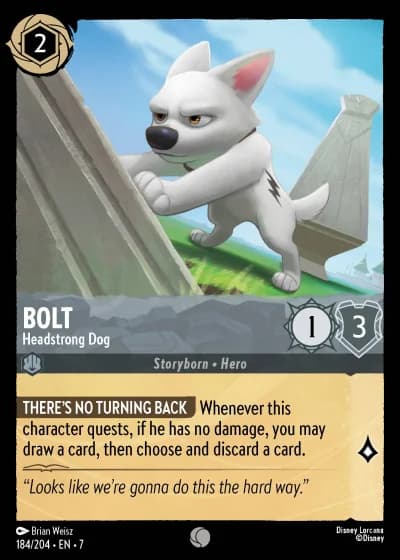 Bolt - Headstrong Dog #184/204 — Archazia's Island