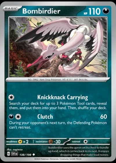 Bombirdier #138/198 — Scarlet & Violet