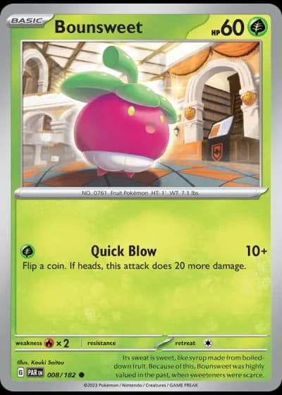 Bounsweet #008/182 — Paradox Rift
