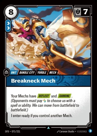 Breakneck Mech #071/303 — Spiritforged