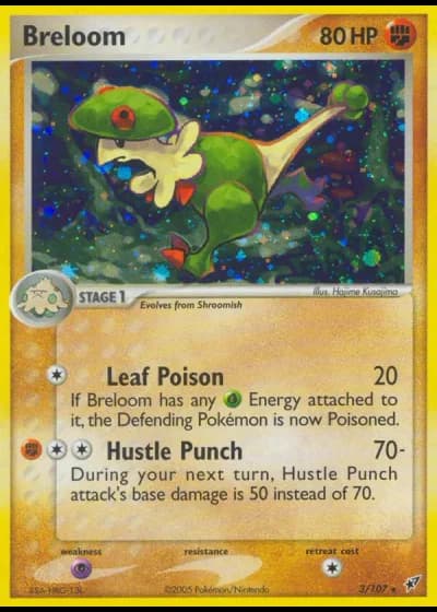 Breloom #3/107 — EX Deoxys