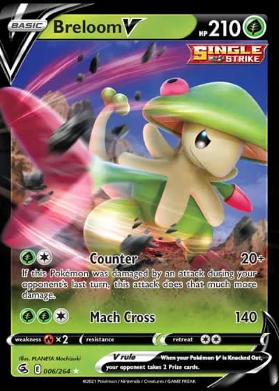 Breloom V #6/264 — Fusion Strike