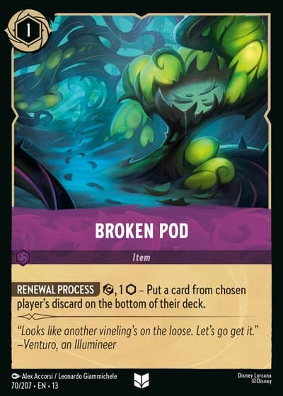 Broken Pod #70/261 — Attack of the Vine!