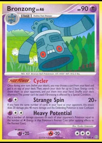 Bronzong #13/100 — Stormfront