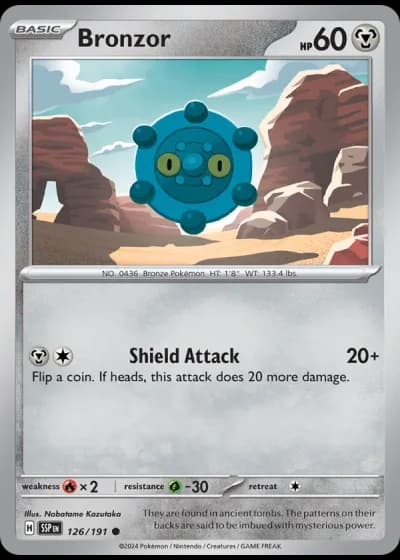 Bronzor #126/191 — Surging Sparks