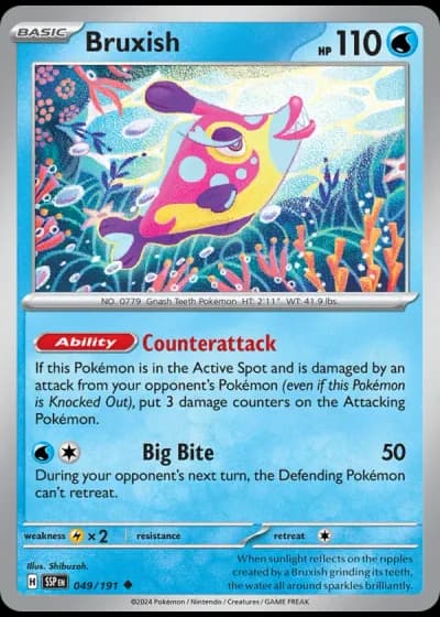 Bruxish #049/191 — Surging Sparks