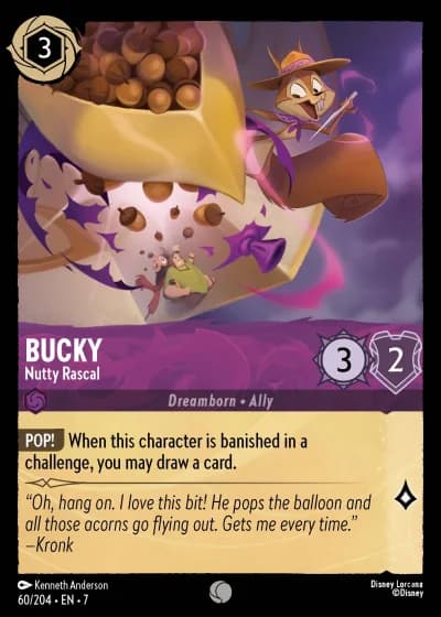 Bucky - Nutty Rascal #60/204 — Archazia's Island