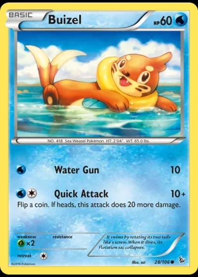 Buizel #28/106 — Flashfire