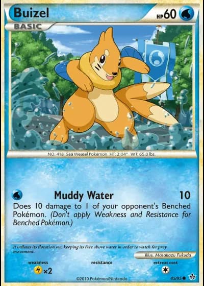 Buizel #45/95 — Unleashed