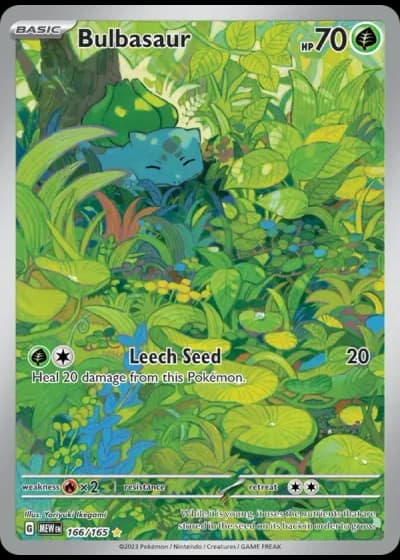 Bulbasaur #166 — 151