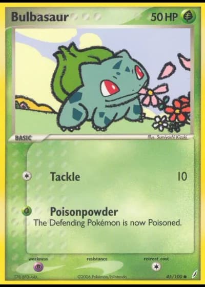 Bulbasaur #45/100 — Crystal Guardians