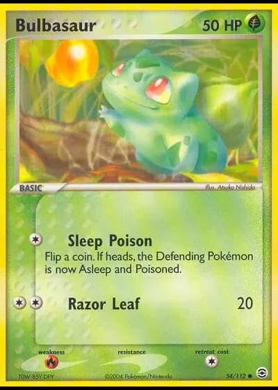 Bulbasaur #54/112 — FireRed & LeafGreen