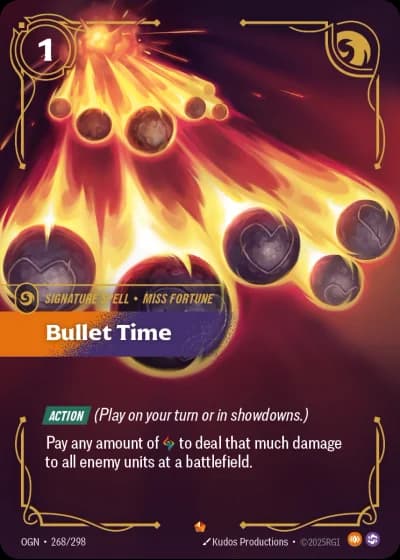Bullet Time #268/352 — Origins
